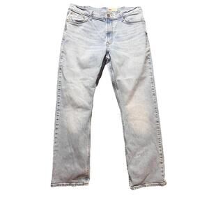 Wrangler Men’s Light Wash Jeans Size Approx 35x30 Measured Denim Pants